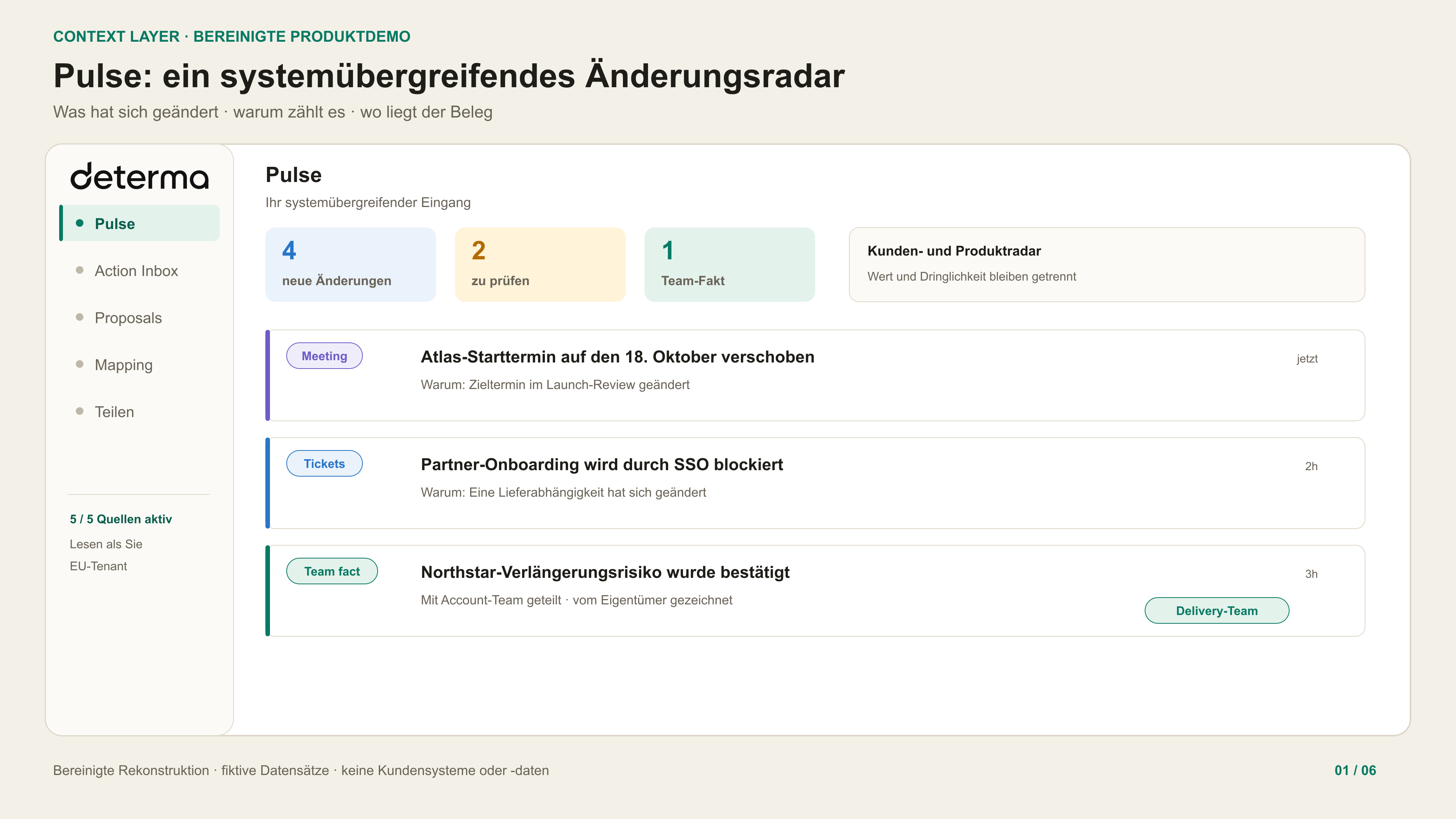 Vorschau der Kontextschicht-Demo